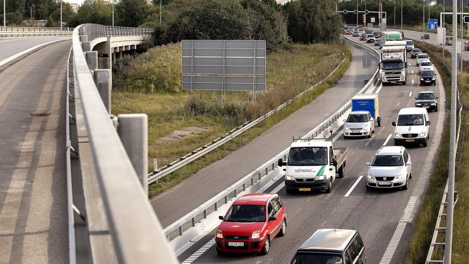 Spørgsmålet om mere motorvej over Limfjorden fylder meget i debatten. Arkivfoto: Lars Pauli <i>Lars Pauli</i>