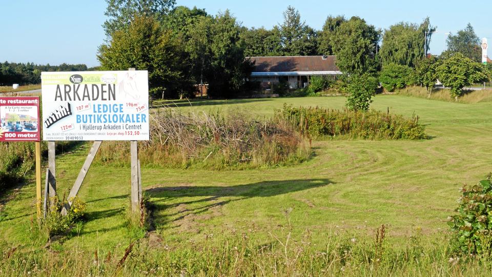 Der ventes åbnet for boligbyggeri, hvor der tidligere var erhvervsområde. Privatfoto