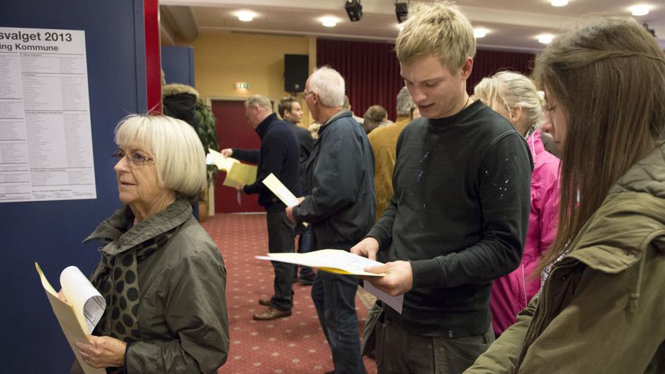 hjørring valgdag på vendelbo husFoto Henrik Louis