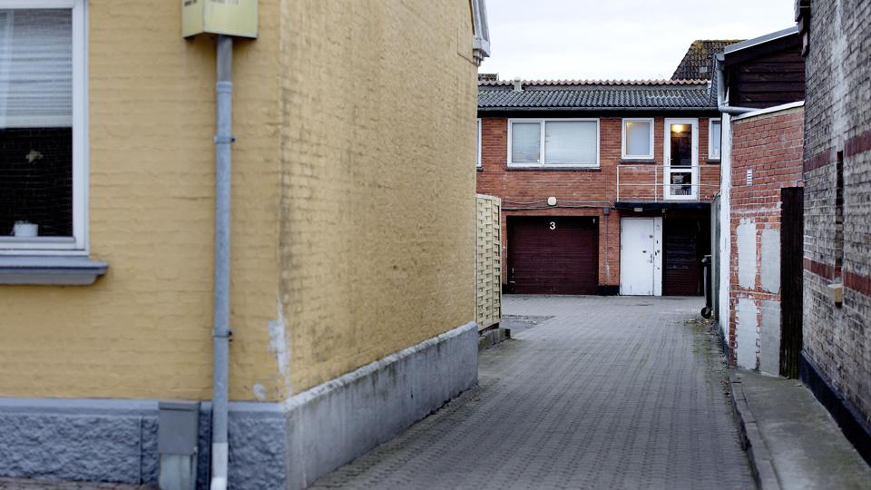 Forbuddet er rettet mod lejlighed nummer 1 i baggården.Foto: Torben Hansen <i>Foto: Torben Hansen</i>
