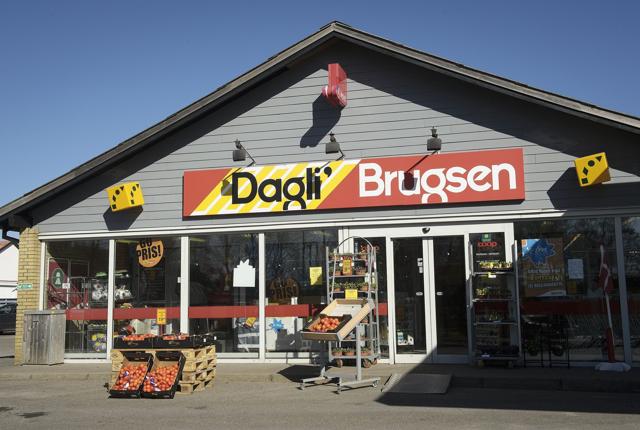 Dagli’ Brugsen i Gærum var i 2013 tæt på at lukke.
