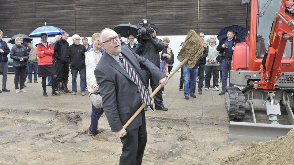 En ny atletikhal står snart færdig ved Gigantium, men idrætsundersøgelsen er ikke kun en vurdering af faciliteter. Den bedømmer også Aalborgs indsats for idrætten på mange andre områder. Arkivfoto: Michael Bygballe <i>Michael Bygballe</i>