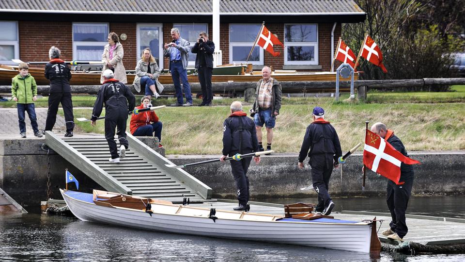 Frederikshavn Roklub hejser flaget på lørdag kl. 14 på Rønnerhavnen. <i>Bent Bach</i>