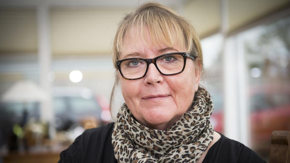 Anne Folden er ved at være klar til at stemme på tirsdag. Foto: Kim Dahl Hansen <i>Bent Bach</i>