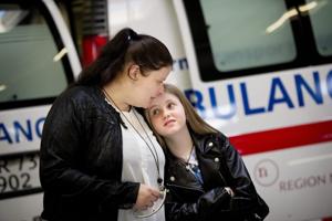 Amalies liv reddet som baby 12-årige Amalie fra Frederikshavn var første patient i babyambulance.