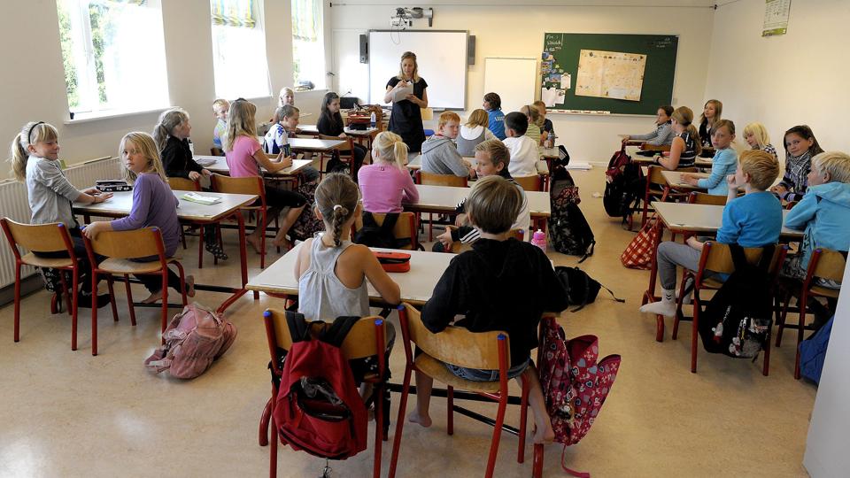 Det er svært for nyuddannede lærere at komme inden for i folkeskolen. Arkivfoto: Peter Mørk <i>Foto: Peter Mørk</i>