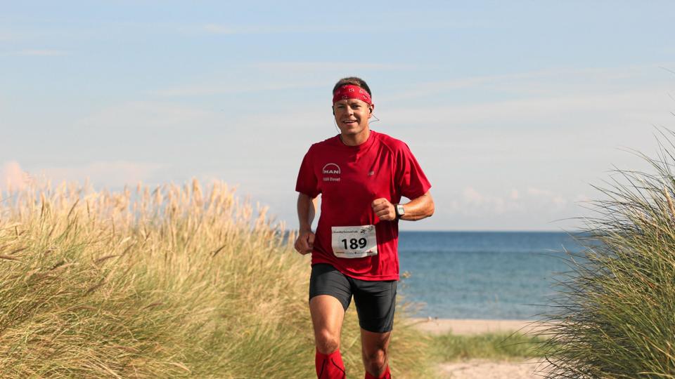 Rico Eiersted arrangerer et halvmaraton med start syd for Kandestederne og mål ved det grå fyr i Skagen 10. august. 

Privatfoto: Brian Klemmensgaard