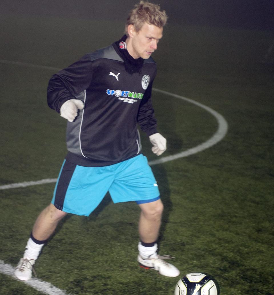Martin Pedersen fortsætter nomadelivet som fodboldspiller. Foto: Kurt Bering <i>Kurt Bering</i>