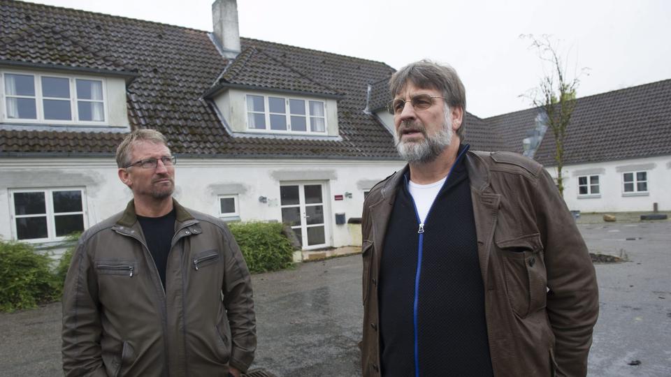 Det er kun få måneder siden, at Allan Christensen (tv) og Frank Hansen rykkede ind i det tidligere Foldbjergcentret. Nu er Frank Hansen fyret og behandlingshjemmet i fare for at lukke. Arkivfoto: Hans Ravn <i>Hans Ravn</i>