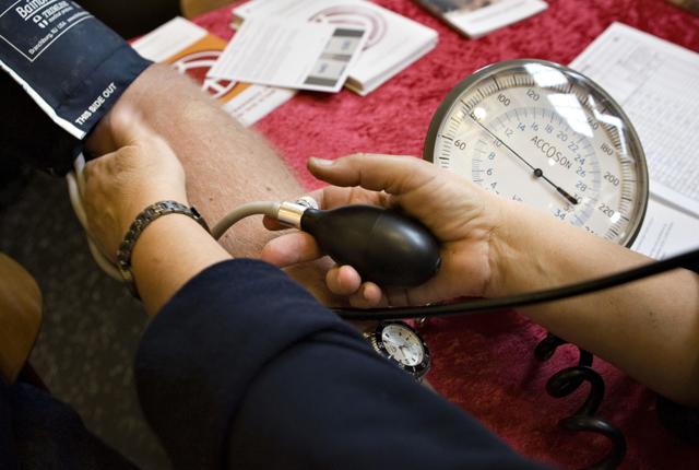 Der er blodtryksmåling i Føtex den 10. maj.Arkivfoto