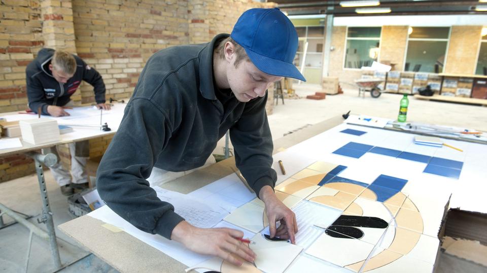 Målet med aftaler er blandt andet at sikre, at der kommer flere lærlinge i praktik fra EUC Nord.Arkivfoto: Bente Poder <i>Bente Poder</i>