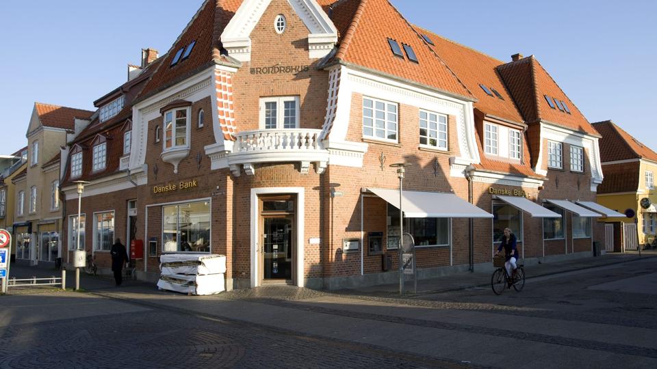 Danske Bank i Skagen lukker kassen på onsdag og fokuserer 100 procent på rådgivning. Arkivfoto