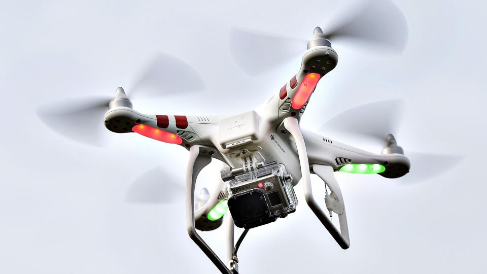 En far i USA brugte en drone til at holde øje med sin datter. Foto: Bent Bach <i>Bent Bach</i>