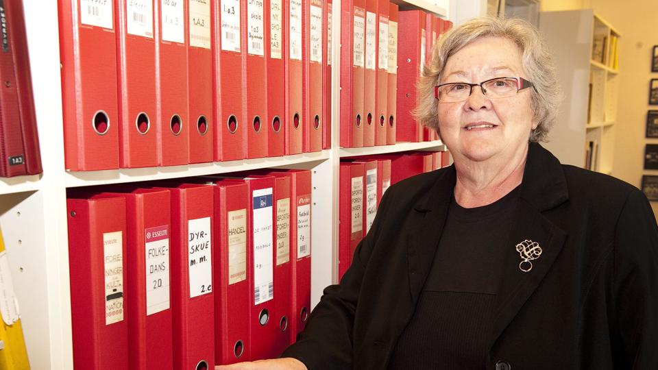 Lene Dige, formand for Lokalhistorisk Arkiv i Dronninglund. Arkivfoto: Kim Dahl Hansen <i>Kim Dahl Hansen</i>