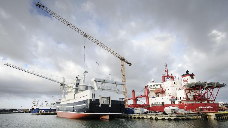 Skagen Havn har haft fremgang i 2013.  Arkivfoto: Peter Broen <i>Peter Broen</i>