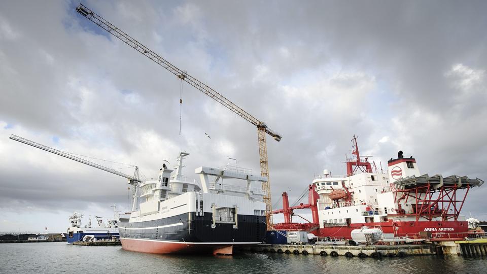 Skagen Havn har haft fremgang i 2013. Arkivfoto: Peter Broen <i>Peter Broen</i>
