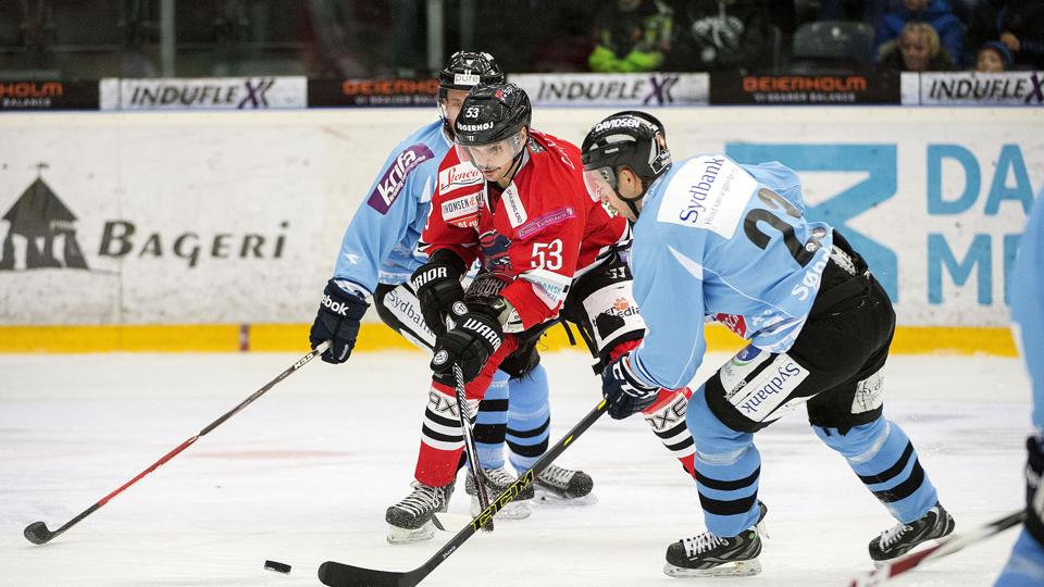 Tommy Grant var den eneste pirat, der formåede at komme på måltavlen i et nyt nederlag til Rødovre. Arkivfoto
