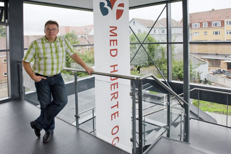 Morten Dahlberg, 3F Frederikshavn: Det er så ærgerligt, at 3F Vendsyssel er faldet på gulvet. Foto: <i>Carl Th. Poulsen</i>