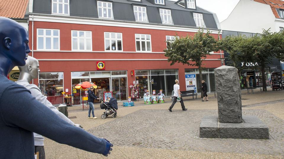 Daglivarekæden Normal åbner i Danmarksgade i lokalet mellem Fona og Fætter BR. Arkivfoto: Peter Broen
