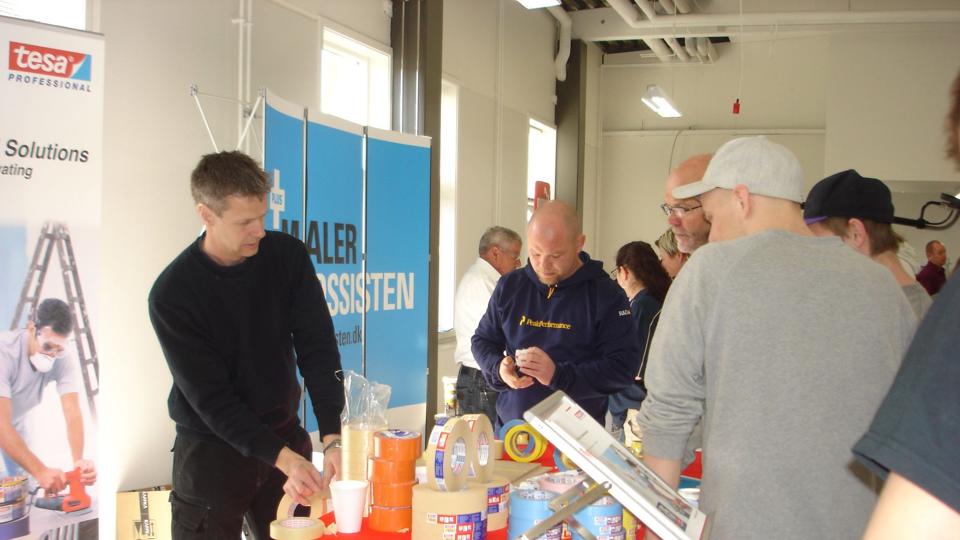 Både store og små nyheder blev taget nærmere i øjesyn ved sidste års malermesse.