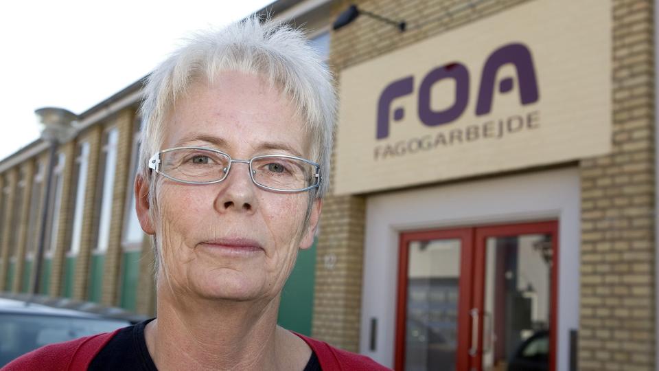 Ina Jensen, afdelingsformand i FOA Hjørring, er allerede bekendt med medlemmer, der vil stille op til bestyrelsen. Arkivfoto: Bente Poder
