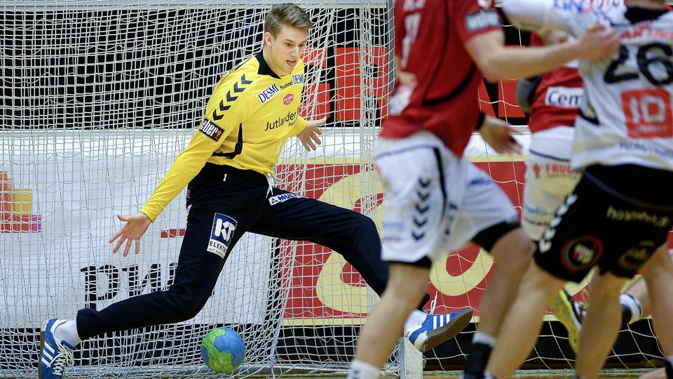 Søren Westphal skal have knæet undersøgt i de kommende dage og håber det bedste. Arkivfoto: Lars Pauli