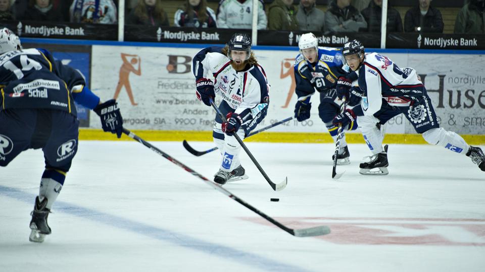 Morten Lie sikrede de tre point, der betyder, at White Hawks stadig kan blive nummer to. Arkivfoto: Hans Ravn <i>Hans Ravn</i>