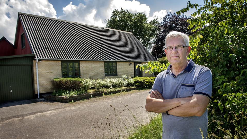 Leo Kristensen efterlyser større lånevilje til huse i de mindre bysamfund. Foto: Lars Pauli <i>Lars Pauli</i>