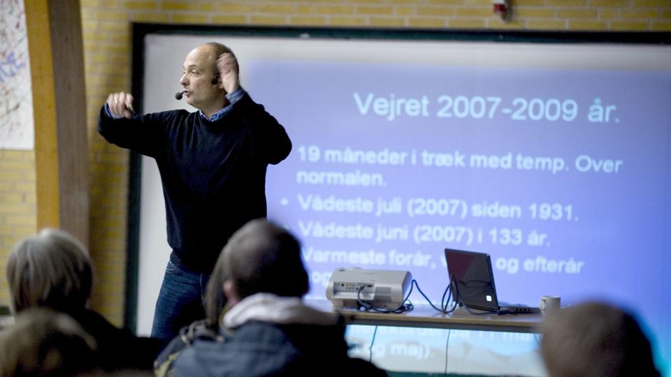Peter Tanev - var ude med snøren. Arkivfoto: Bente Poder <i>Bente Poder</i>