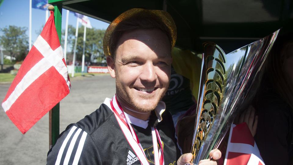 Ved indgangen til slutspillet har Brian Sørensen bestemt ikke opgivet at indhente Brøndby og sikre et nyt mesterskab. Arkivfoto: Kurt Bering