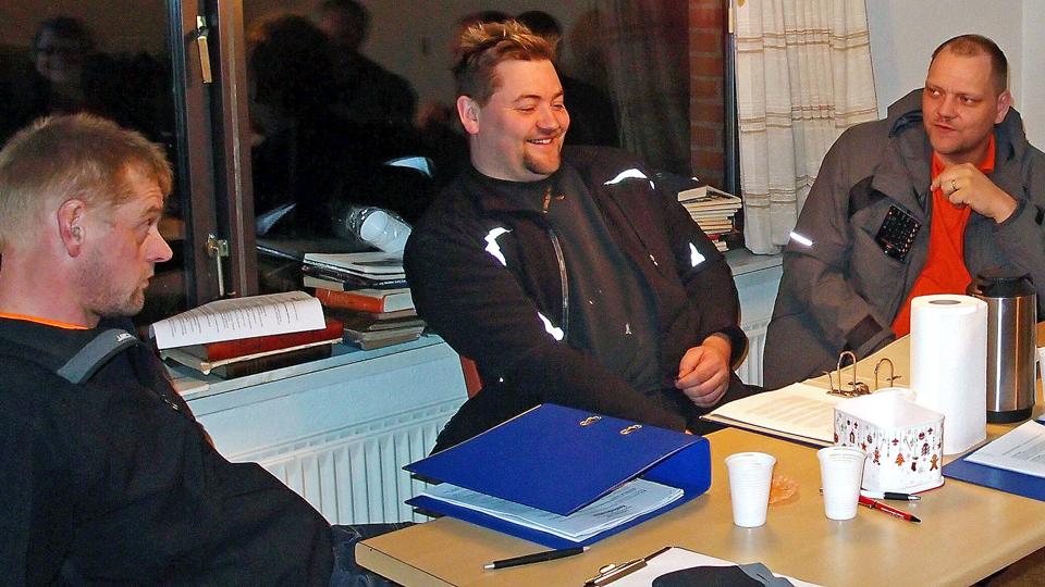 En af de første opgaver for den nye bestyrelse er at skrive ansøgninger til en række fonde, som skal søges om penge.Privatfoto