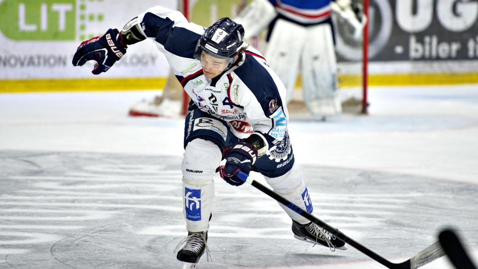 Lasse Lassen forventer en slutspilslignende stemning mod Odense Bulldogs tirsdag aften. Foto: Kurt Bering