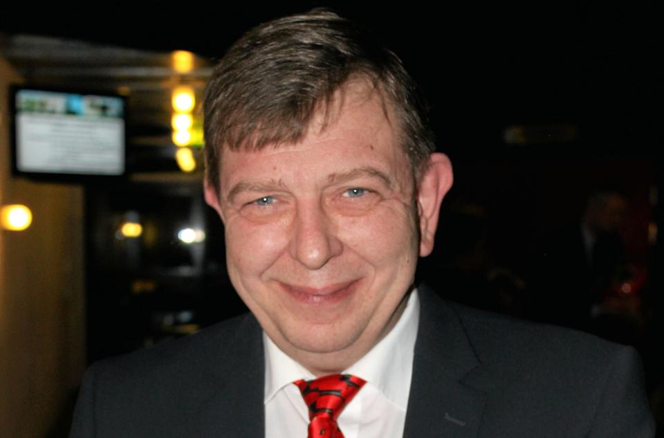 Niels Henrik Lindhardt, indehaver af Aabybro Mejeri, er videre i finalen i Tag Fat-konkurrencen. Privatfoto