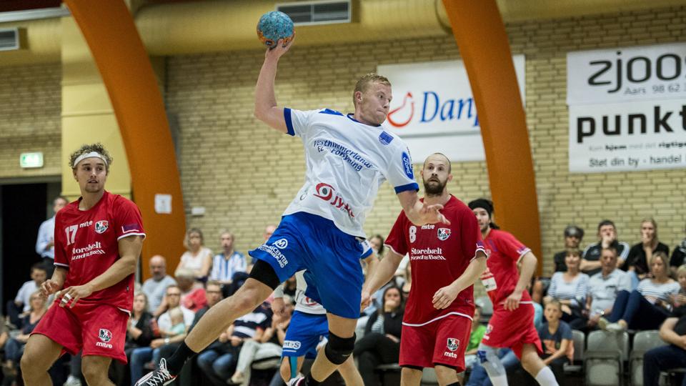 Team Vesthimmerland kæmpede til det sidste, men endte med at tabe den vanskelige udekamp i Skive med et enkelt mål. Arkivfoto: Henrik Bo <i>Foto: Henrik Bo</i>