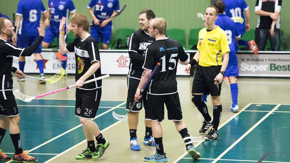 Frederikshavn Blackhawks kan nå femtepladsen i grundspillet.Arkivfoto: Kurt Bering <i>Kurt Bering</i>