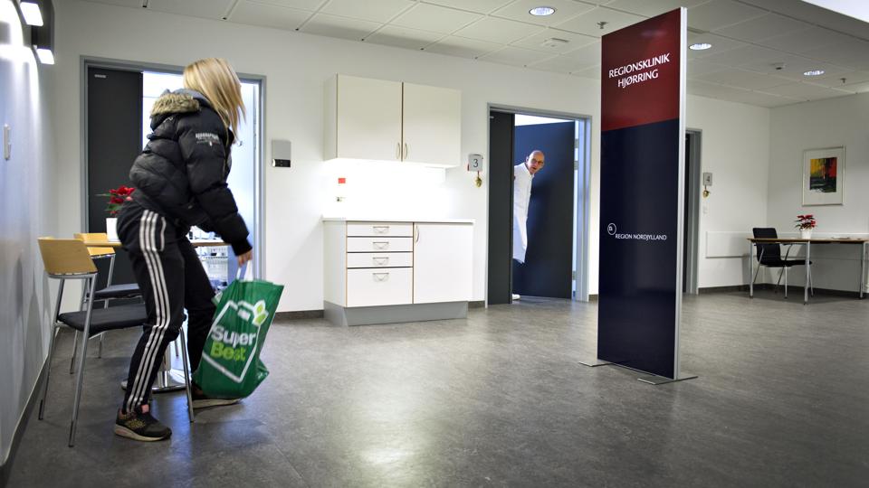 Måske skal Regionsklinik Hjørring åbnes 1. december. Arkivfoto: Hans Ravn <i>Hans Ravn</i>