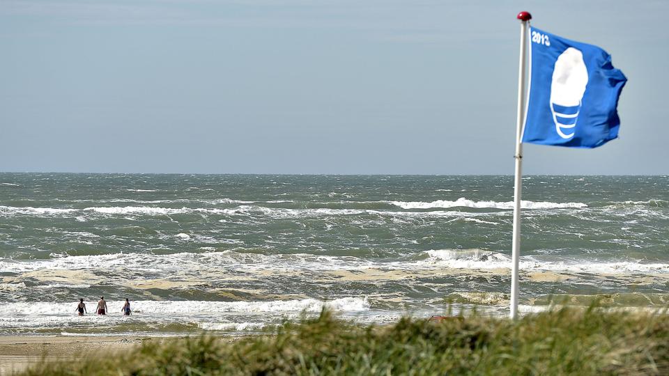 Så er det igen tid til at hejse de Blå Flag ved strandene i Jammerbugt Kommune - her er det stranden i Grønhøj.

Foto: Claus Søndberg <i>Pressefotograf Claus Søndberg</i>