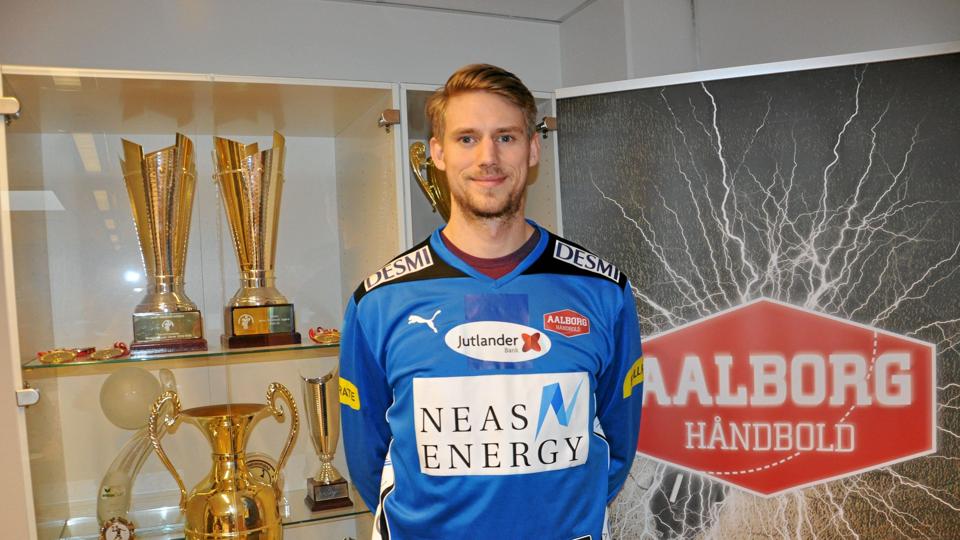 Søren Westphal afløser Richard Kappelin i Aalborg. Foto: Aalborg Håndbold
