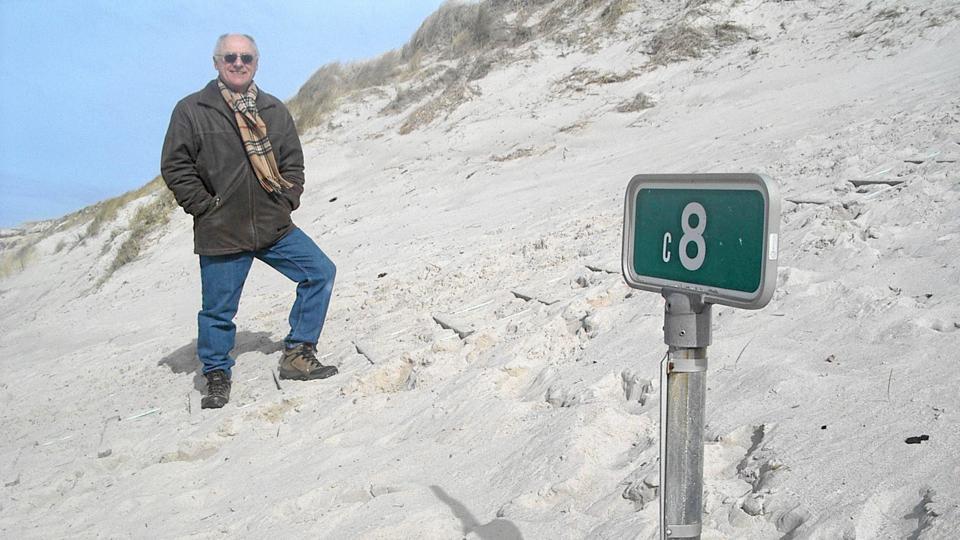 Afslaget betyder ikke, at arbejdet med at udbrede rør som kystbeskyttelse stopper. Det fastslår Jørn Aagaard, der er formand for Kirksvej Grundejerforening ved Skodbjerge syd for Hvide Sande.Arkivfoto