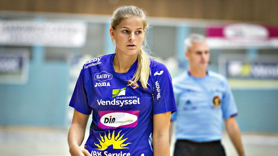 Til sommer er Lærke Christensen færdig i Vendsyssel Håndbold. Arkivfoto: Kim Dahl Hansen