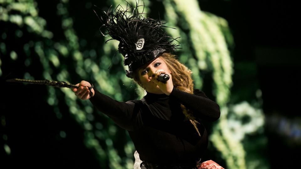Xfactor - Fjerde liveshow i DR Byen fredag d. 7. marts 2014. Lucy Mardou <i>Scanpix Denmark</i>