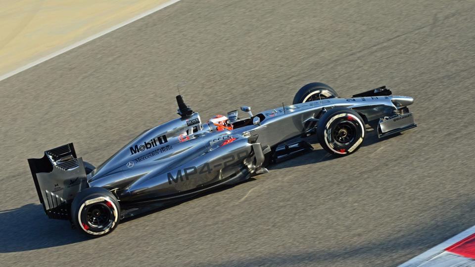 Kevin Magnussens debutkørsel ved Formel 1-løbet i Australien bliver vist live i Bio Mors. Foto: Peter Nygaard/Scanpix <i>Scanpix Denmark</i>