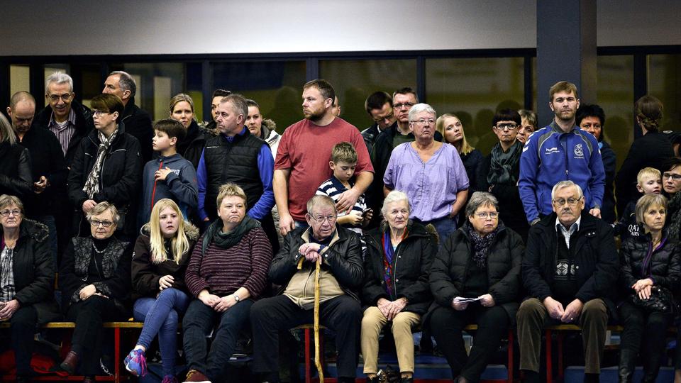 Der var masser af tilskuere til Marcus Mørks comebackkamp, der blev spillet i Hjallerup. Foto: Claus Søndberg <i>Pressefotograf Claus Søndberg</i>