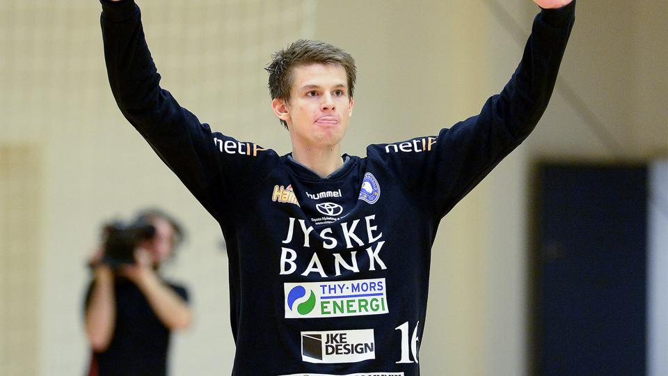 Christopher Rudeck har nydt opholdet i Mors-Thy Håndbold. Arkivfoto: Peter Mørk <i>Foto: Peter Mørk</i>