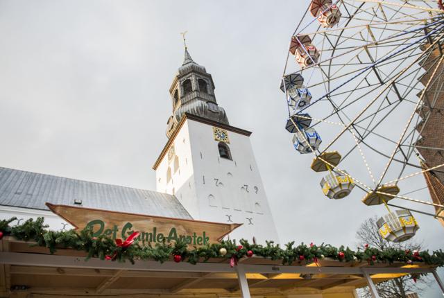 Pariserhjulet her er no go på julemarkedet resten af ugen. Arkivfoto: Nicolas Cho Meier