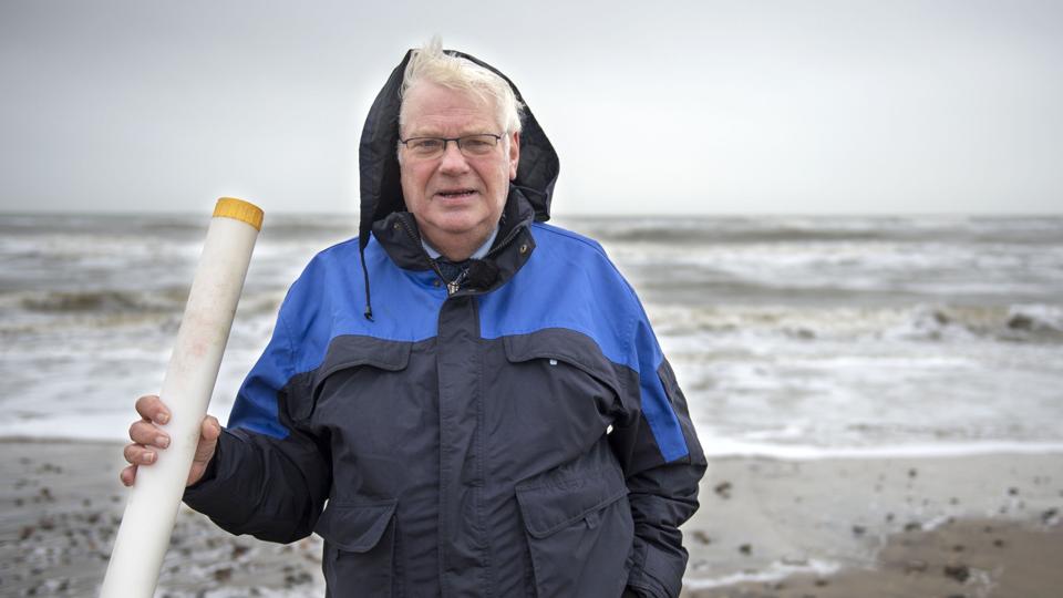 Poul Jakobsens metode til kystsikring er virkningsløs, konkluderer ny rapport. Men Skagenopfinderen går til modangreb. <i>Arkivfoto: Thomas Hansen</i>