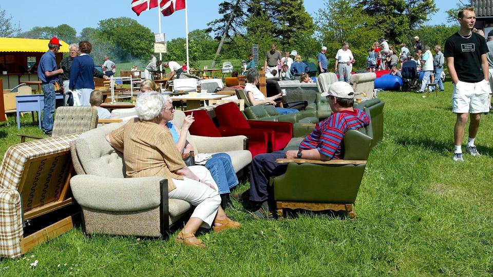 Spejdernes loppemarked i Gærum plejer at være et stort trækplaster. I weekenden går det løs igen. Arkivfoto