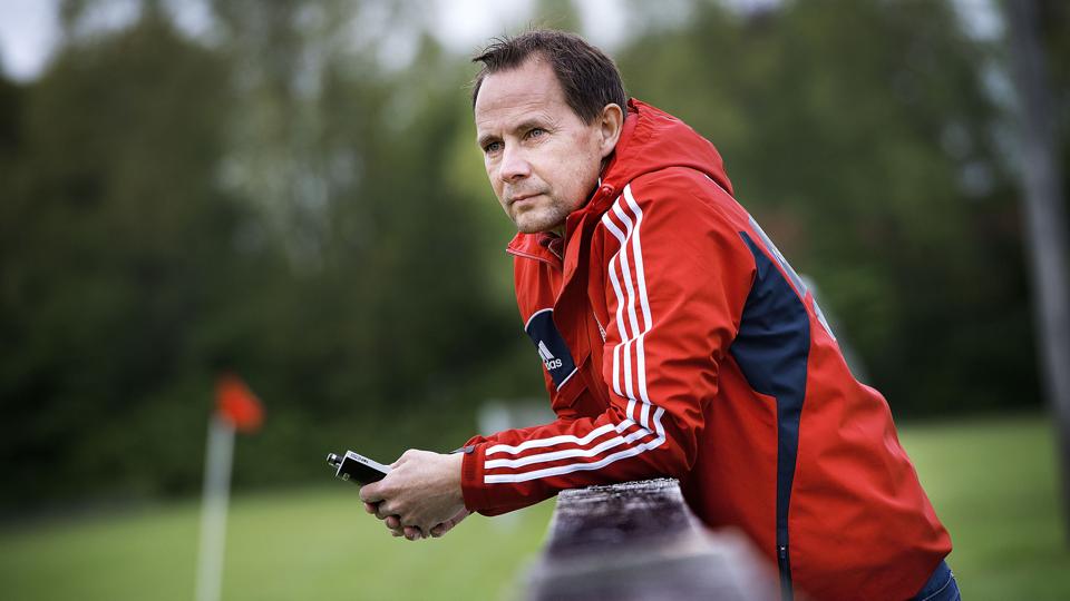 Claus Geihede har massiv trænererfaring bag sig. Han har blandt andet trænet 13-15 årige drenge hos DBU i syv år. <i>Lars Pauli</i>