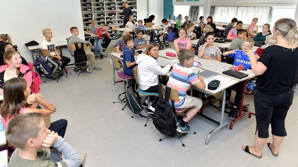Enhedslisten foreslår til budgetforhandlingerne, at der bruges 26,6 mio. kr. på lærernes forberedelse. Arkivfoto <i>Foto: Torben Hansen</i>