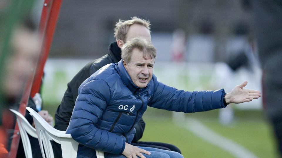 Vendsyssel FF’s cheftræner Ove Christensen skiftede meget ud i onsdagens træningskamp mod Thisted. Arkivfoto: Bente Poder